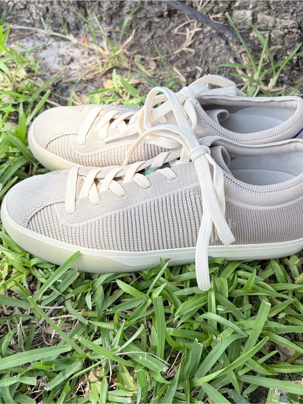 Rothy's size e8 women’s Knit the Lace-Up Sneakers